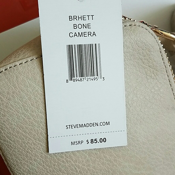Steve Madden "Camera" bag NWT Bone color. - Picture 2 of 5